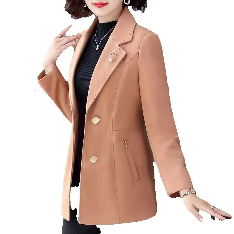 Wool Coat Peacoat - Casaco de outono curto 40 anos