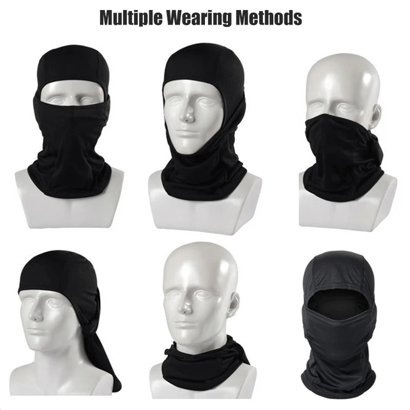 Balaclava Ski Mask - Balaclava Camuflada para Ciclismo, Máscara Facial