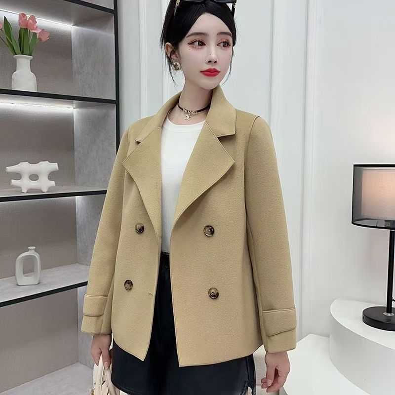 Casaco Feminino de Lã Preto Ou - Wool Coat Peacoat avaliação e preço