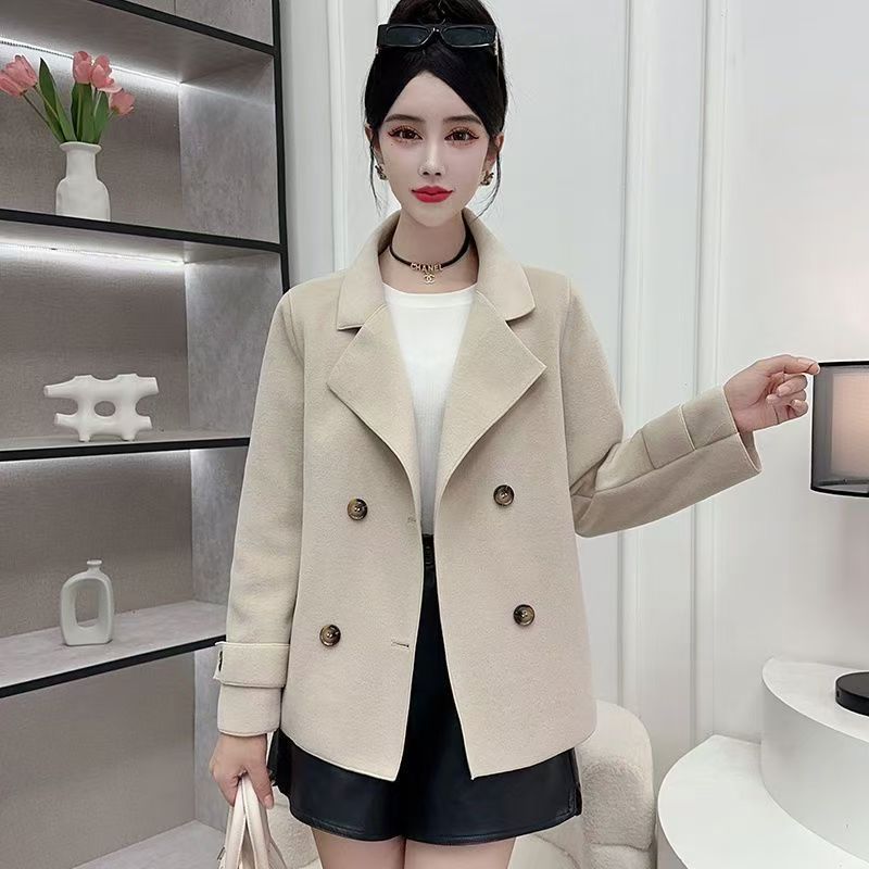 Casaco Feminino de Lã Preto Ou - Wool Coat Peacoat avaliação e preço