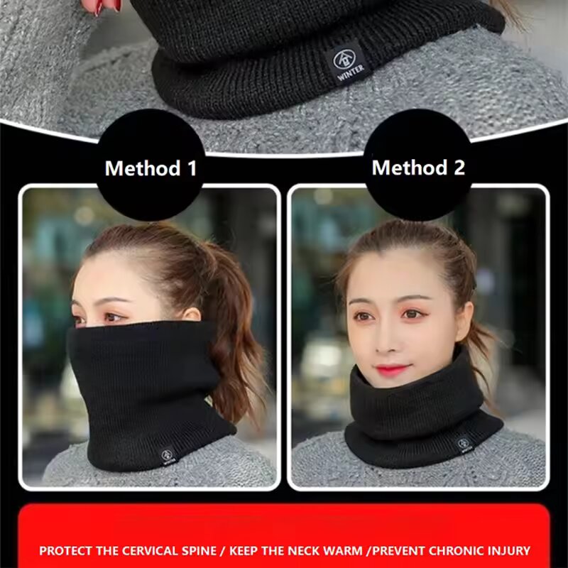 Cachecol de Pescoço de Inverno - Wool Scarf Men avaliação e preço