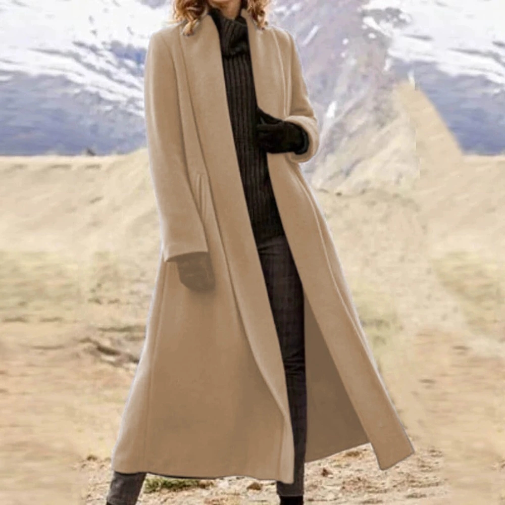 Casaco de Lã Extra Longo Plus  - Wool Coat Peacoat avaliação e preço