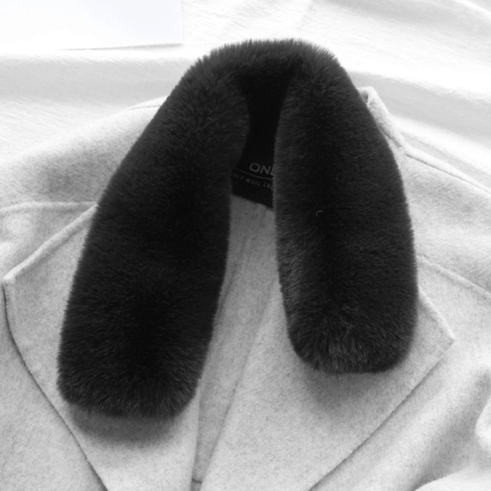 Aquecedores de pescoço de pele - Wool Coat Peacoat avaliação e preço
