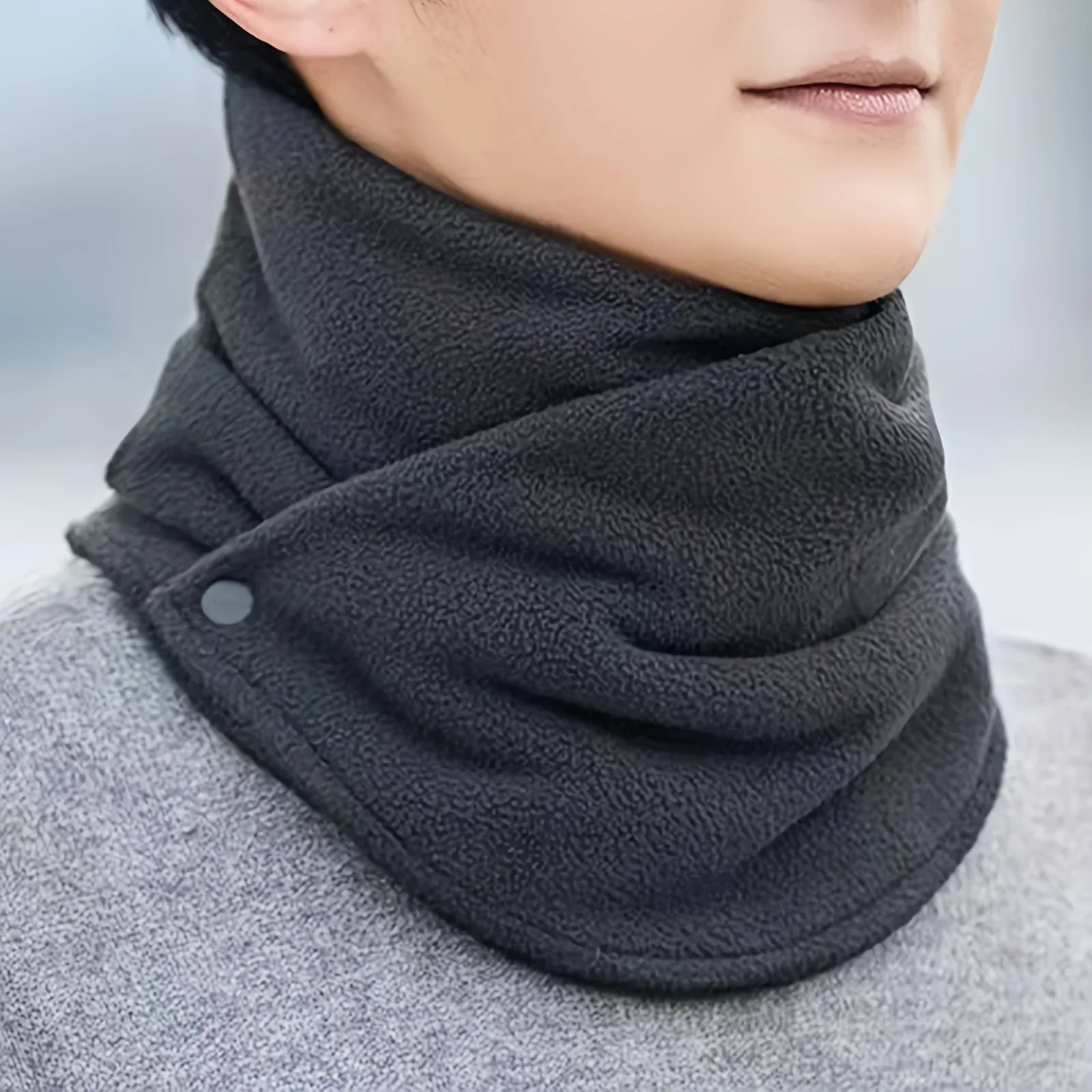 Novo velo de cordeiro para mul - Neck Gaiter Fleece avaliação e preço