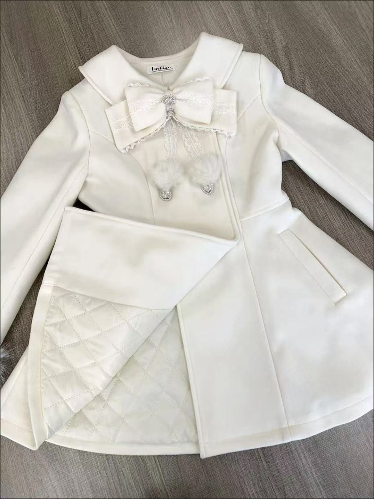 Casaco Elegante Kawaii de Outo - Wool Coat Peacoat avaliação e preço
