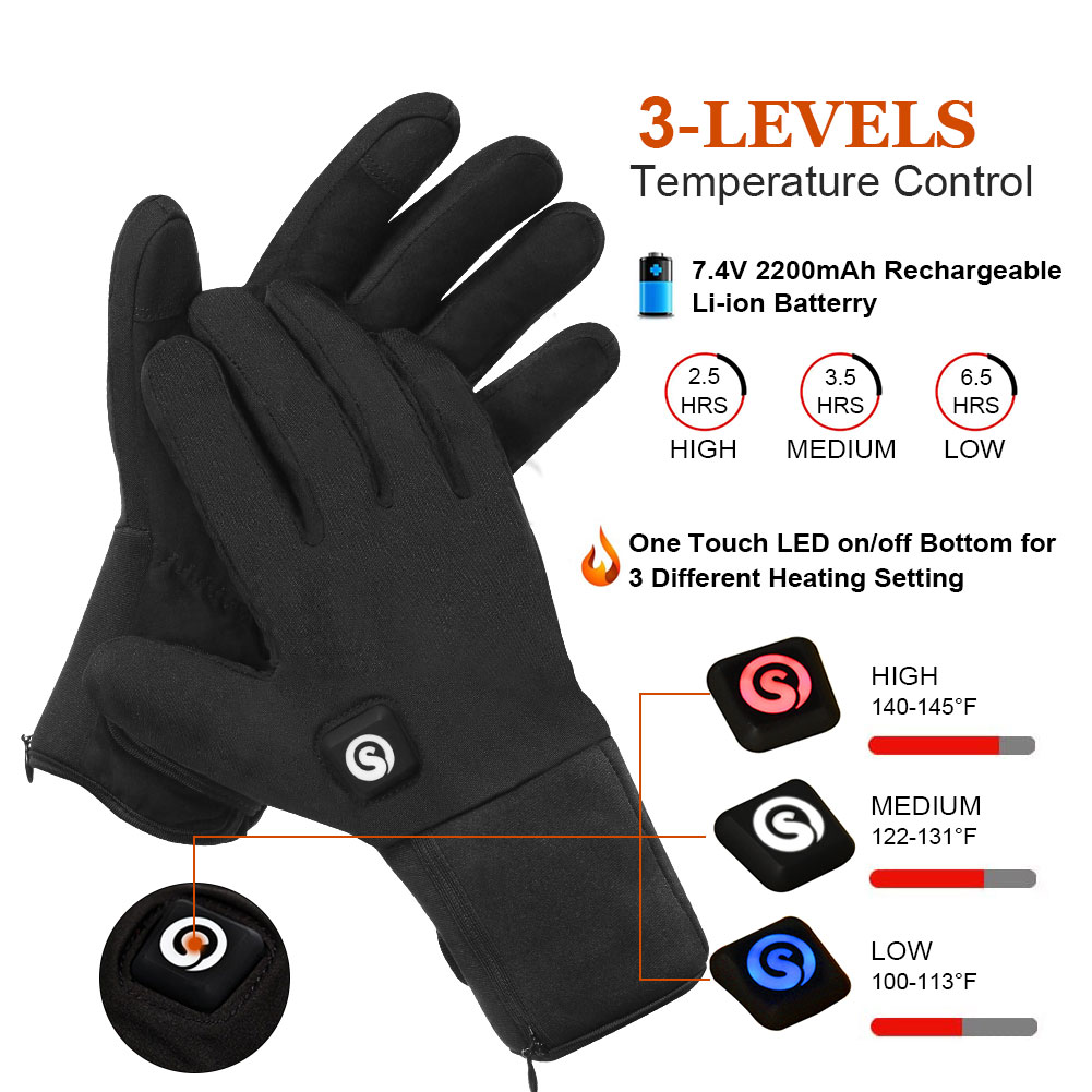 Luvas de motocicleta aquecidas - Hand Warmer Electric avaliação e preço