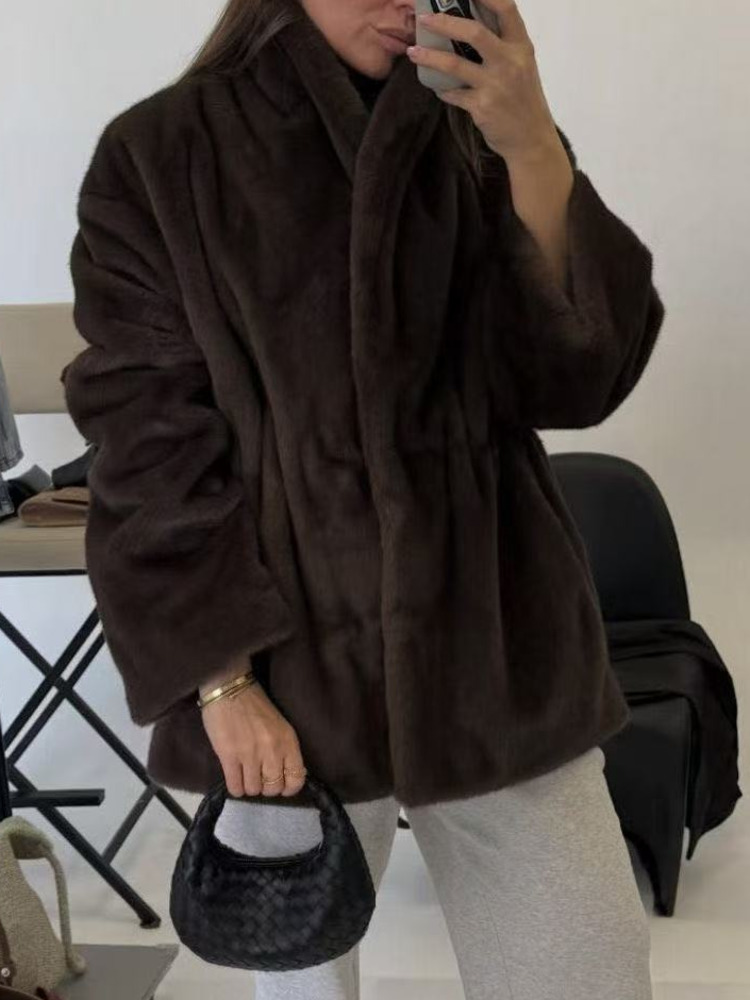 Dfdg feminino 2025 outono inve - Wool Coat Peacoat avaliação e preço