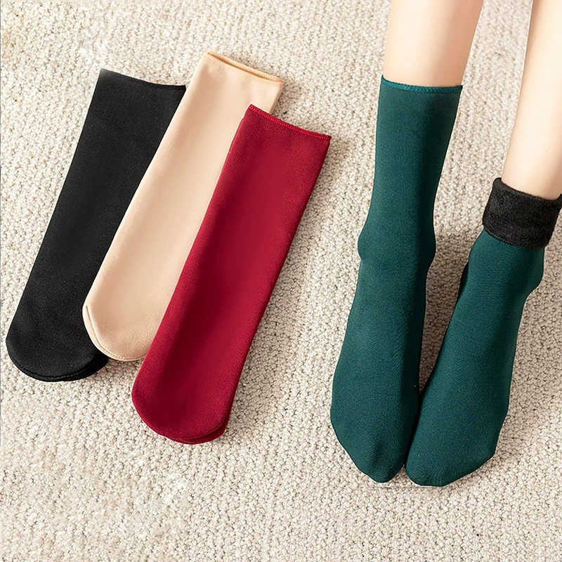1-20 pares mulheres inverno qu - Thermal Sock Wool avaliação e preço